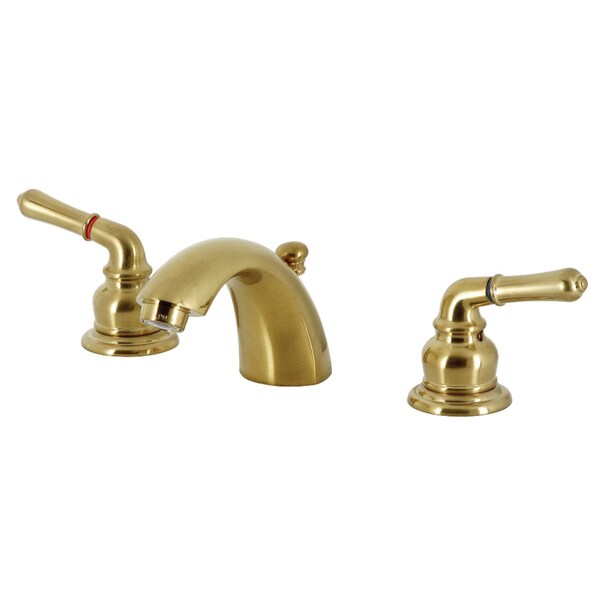 KB957SB Magellan Mini-Widespread Bathroom Faucet, Brushed Brass